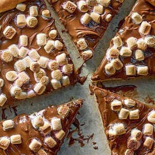 chocolate pizza